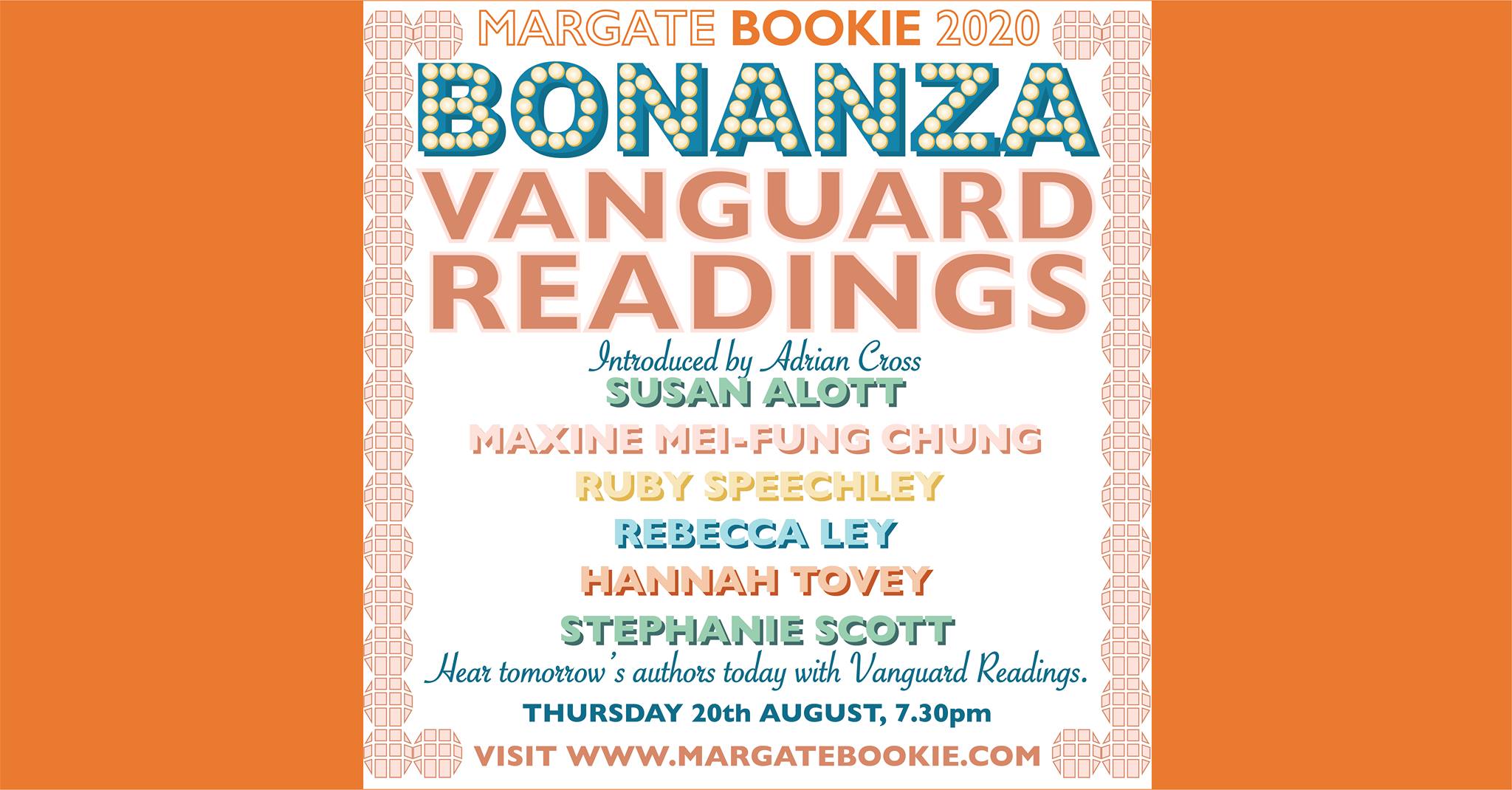 Margate Bookie 2020 Vanguard Readings